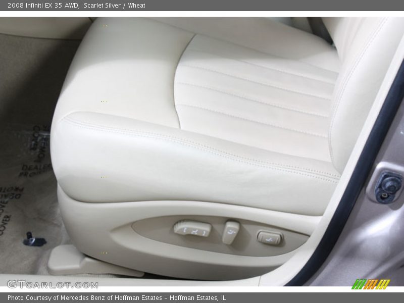 Scarlet Silver / Wheat 2008 Infiniti EX 35 AWD