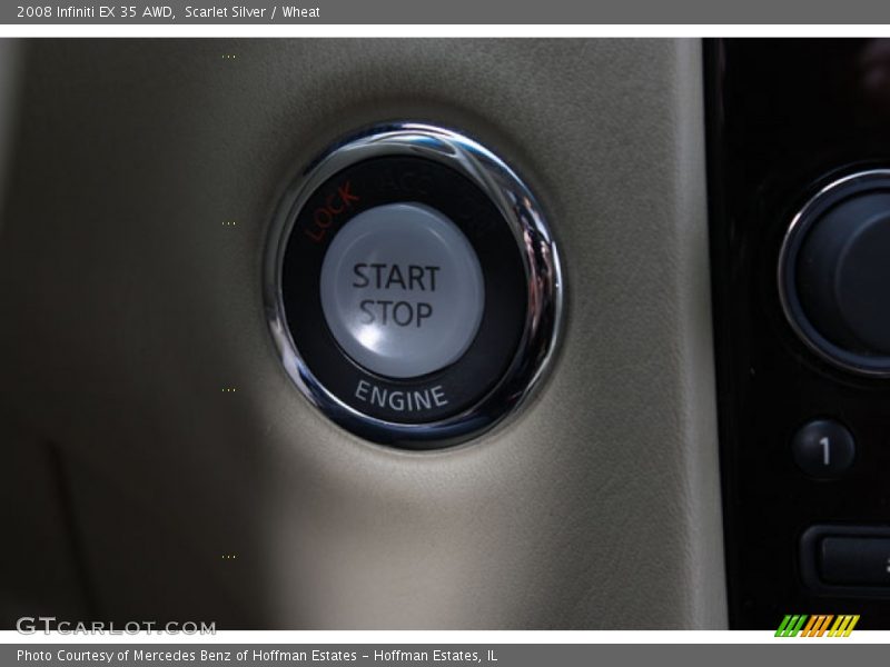 Scarlet Silver / Wheat 2008 Infiniti EX 35 AWD