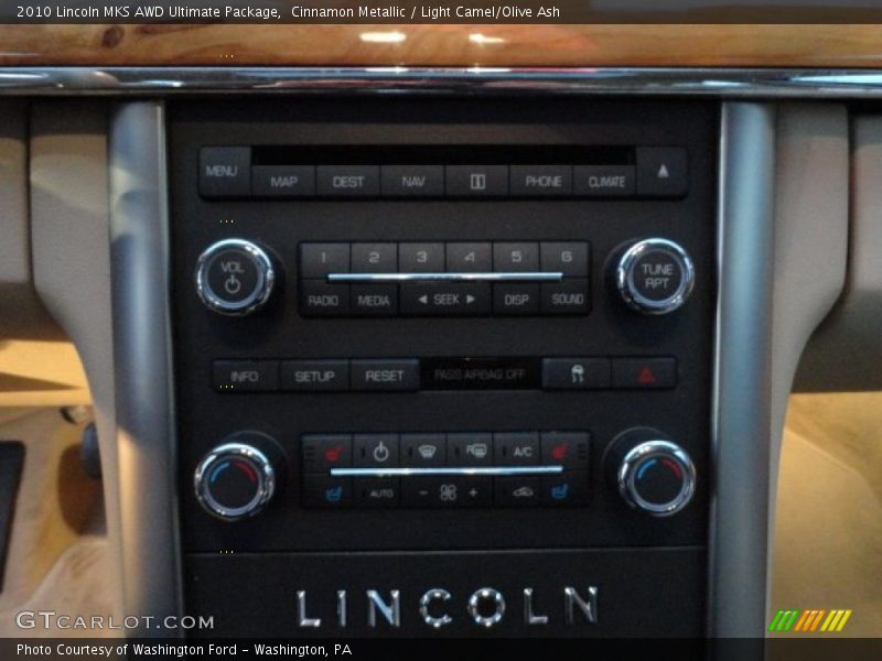Cinnamon Metallic / Light Camel/Olive Ash 2010 Lincoln MKS AWD Ultimate Package