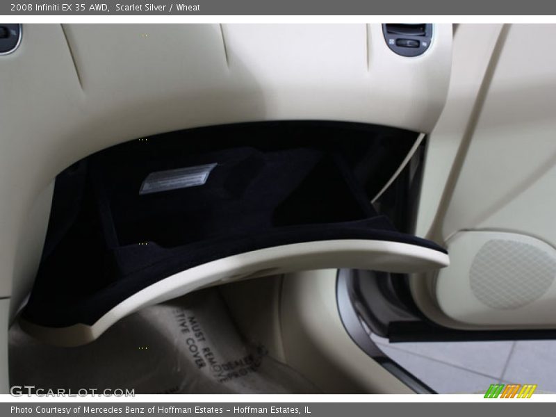 Scarlet Silver / Wheat 2008 Infiniti EX 35 AWD