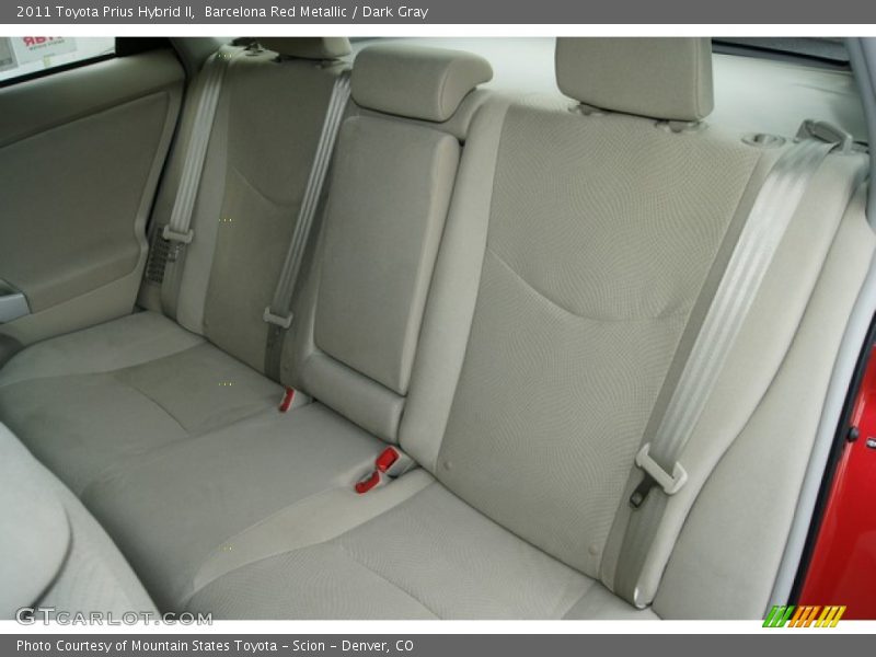 Barcelona Red Metallic / Dark Gray 2011 Toyota Prius Hybrid II