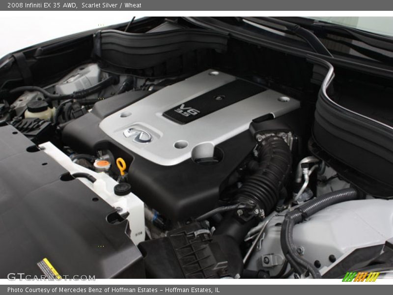 Scarlet Silver / Wheat 2008 Infiniti EX 35 AWD