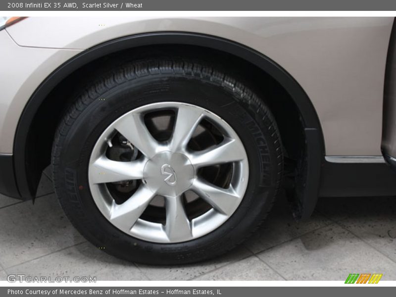 Scarlet Silver / Wheat 2008 Infiniti EX 35 AWD