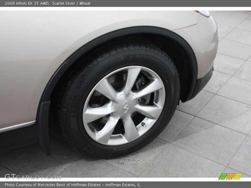 Scarlet Silver / Wheat 2008 Infiniti EX 35 AWD