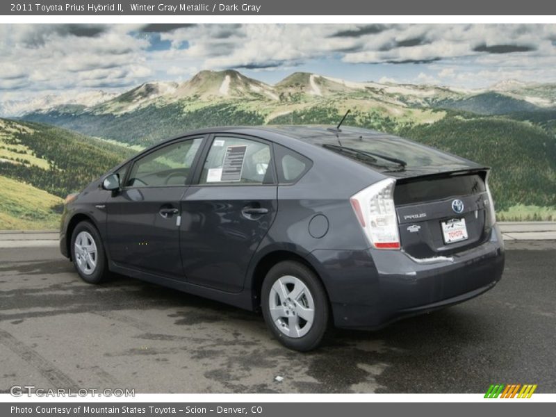Winter Gray Metallic / Dark Gray 2011 Toyota Prius Hybrid II