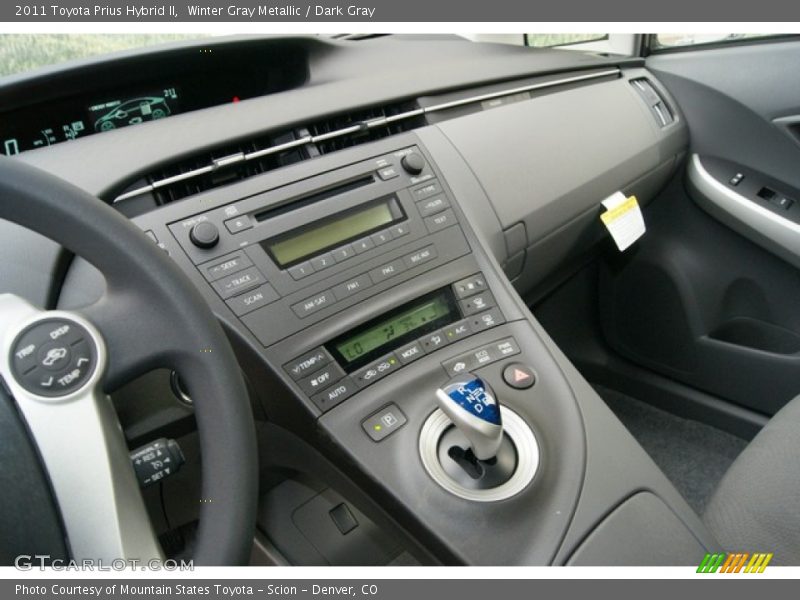 Winter Gray Metallic / Dark Gray 2011 Toyota Prius Hybrid II