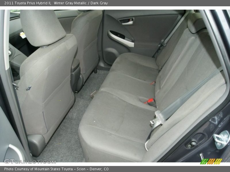 Winter Gray Metallic / Dark Gray 2011 Toyota Prius Hybrid II