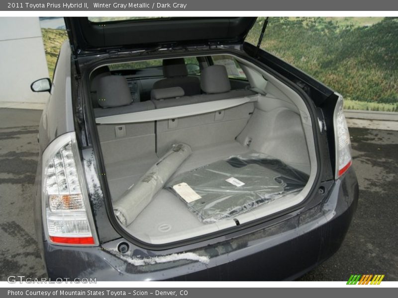 Winter Gray Metallic / Dark Gray 2011 Toyota Prius Hybrid II