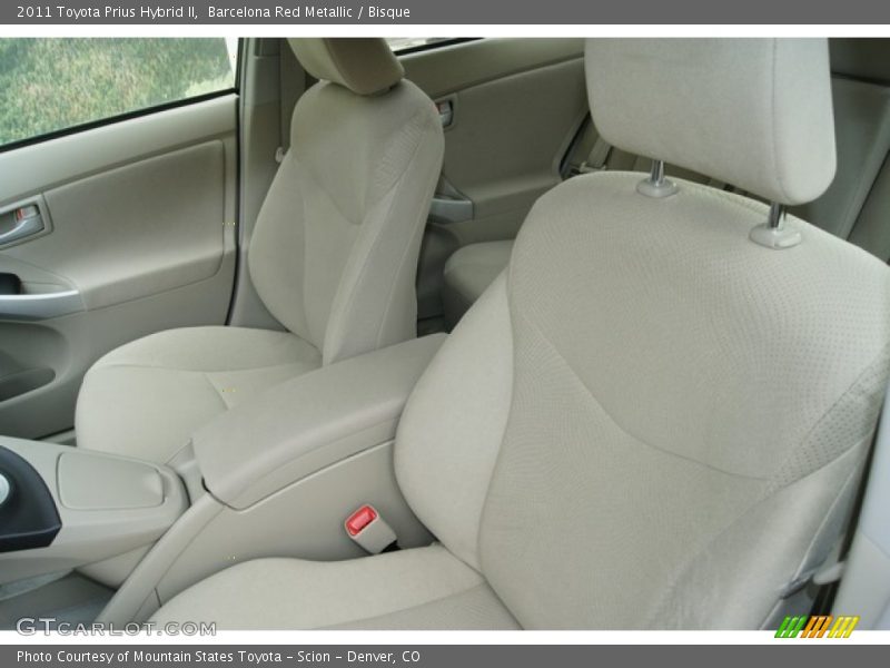Barcelona Red Metallic / Bisque 2011 Toyota Prius Hybrid II