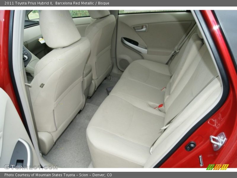 Barcelona Red Metallic / Bisque 2011 Toyota Prius Hybrid II