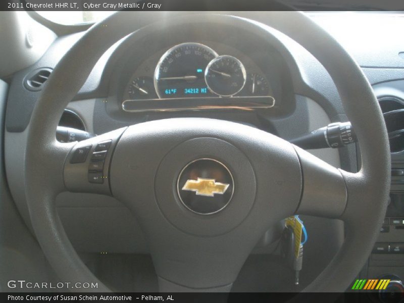 Cyber Gray Metallic / Gray 2011 Chevrolet HHR LT