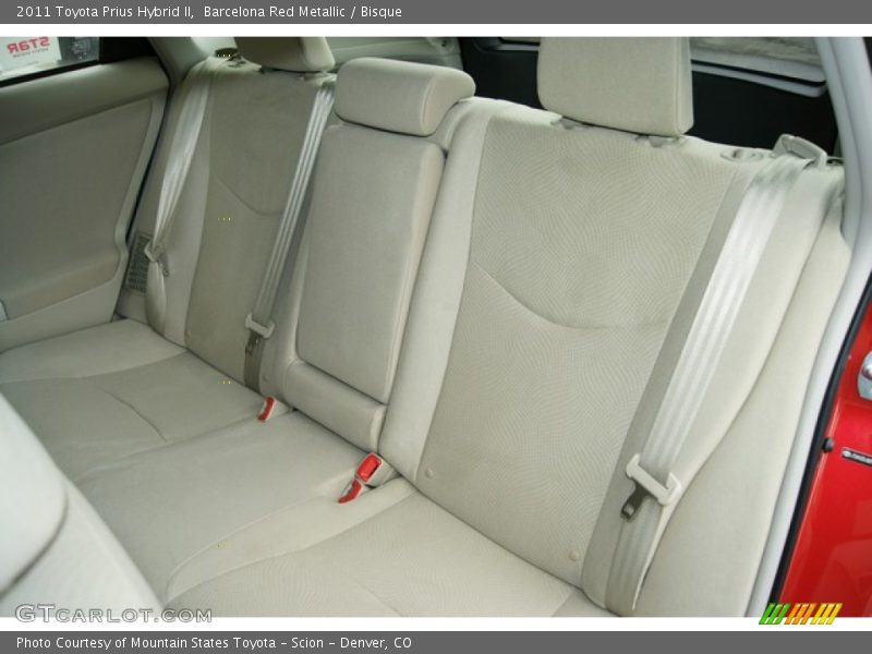 Barcelona Red Metallic / Bisque 2011 Toyota Prius Hybrid II