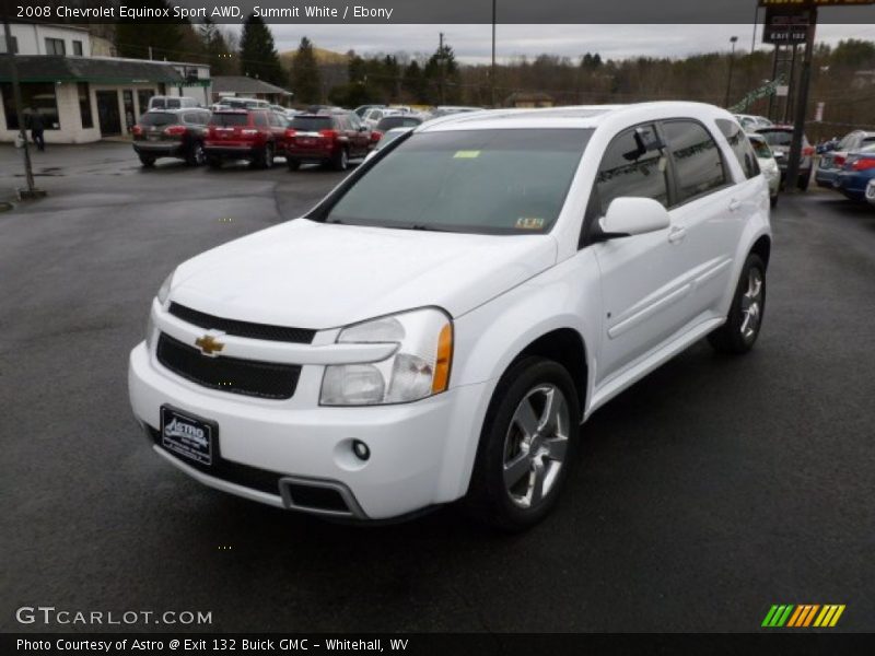 Summit White / Ebony 2008 Chevrolet Equinox Sport AWD