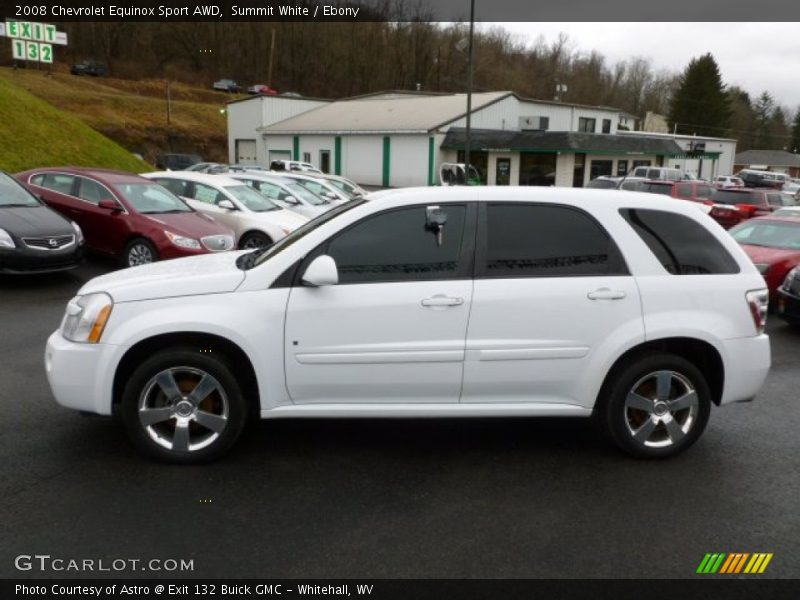 Summit White / Ebony 2008 Chevrolet Equinox Sport AWD