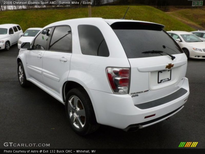 Summit White / Ebony 2008 Chevrolet Equinox Sport AWD