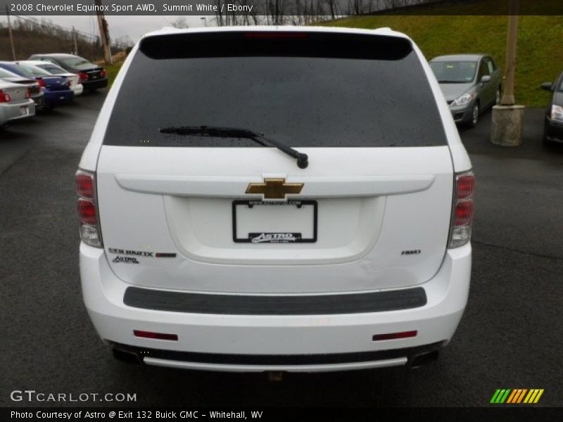 Summit White / Ebony 2008 Chevrolet Equinox Sport AWD