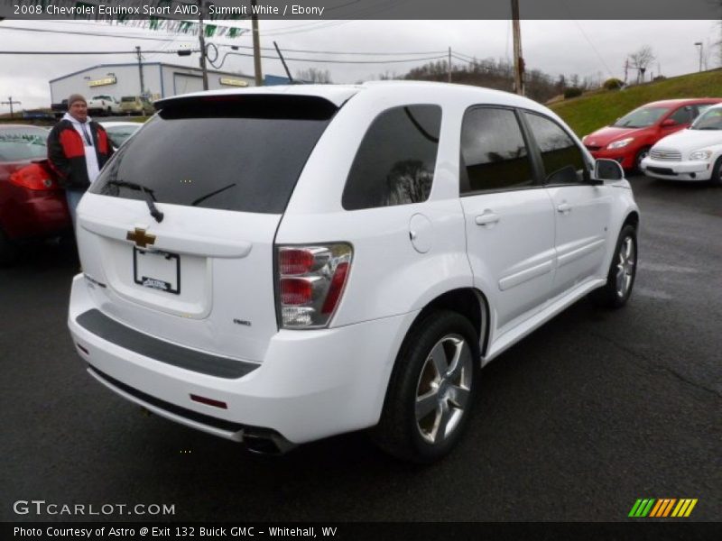 Summit White / Ebony 2008 Chevrolet Equinox Sport AWD