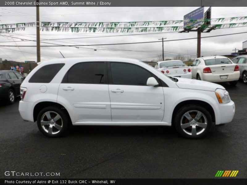 Summit White / Ebony 2008 Chevrolet Equinox Sport AWD