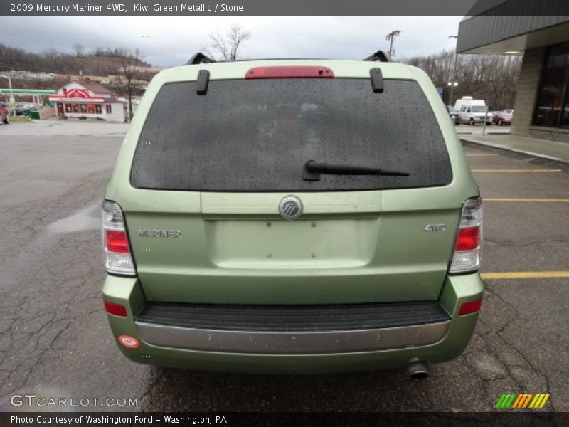 Kiwi Green Metallic / Stone 2009 Mercury Mariner 4WD
