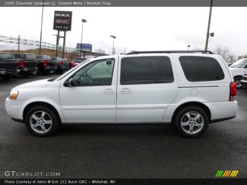 Summit White / Medium Gray 2005 Chevrolet Uplander LS