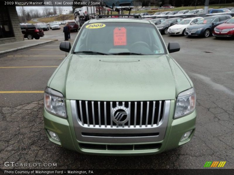 Kiwi Green Metallic / Stone 2009 Mercury Mariner 4WD