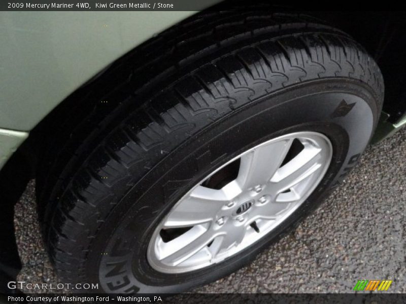 Kiwi Green Metallic / Stone 2009 Mercury Mariner 4WD