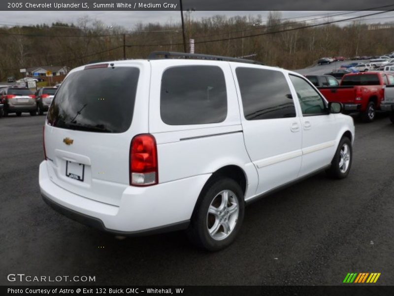 Summit White / Medium Gray 2005 Chevrolet Uplander LS