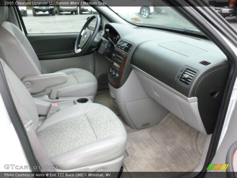 Summit White / Medium Gray 2005 Chevrolet Uplander LS