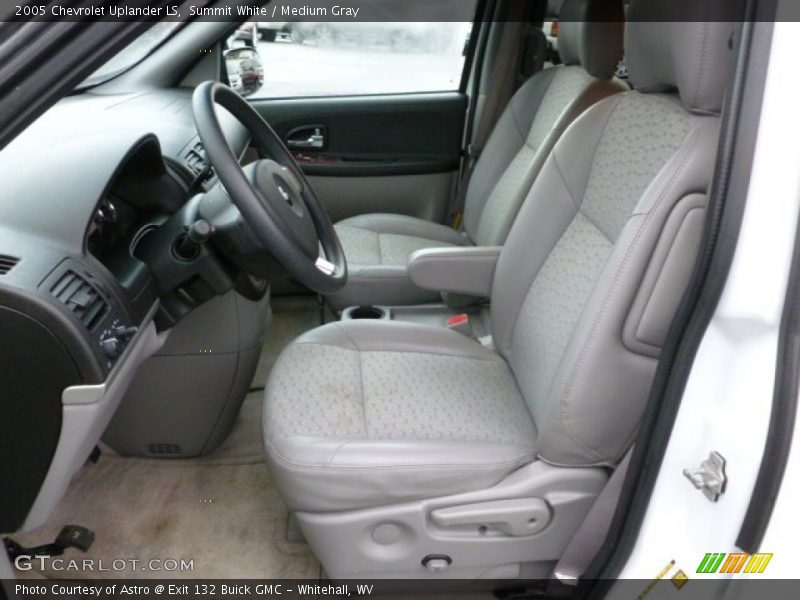 Summit White / Medium Gray 2005 Chevrolet Uplander LS