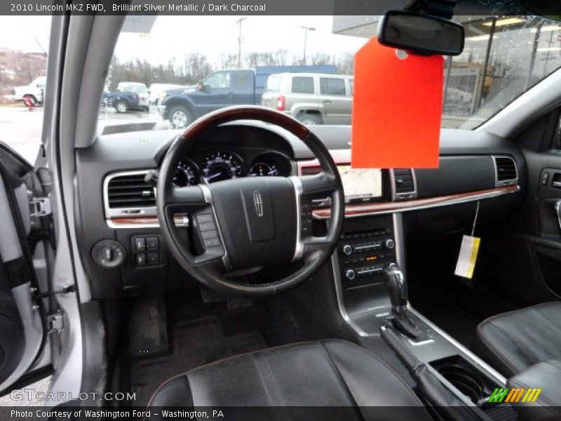 Brilliant Silver Metallic / Dark Charcoal 2010 Lincoln MKZ FWD