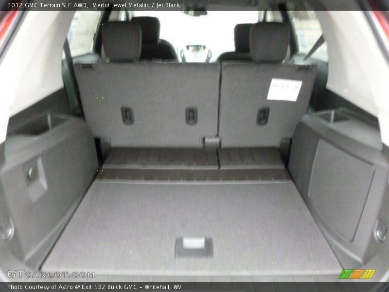 Merlot Jewel Metallic / Jet Black 2012 GMC Terrain SLE AWD