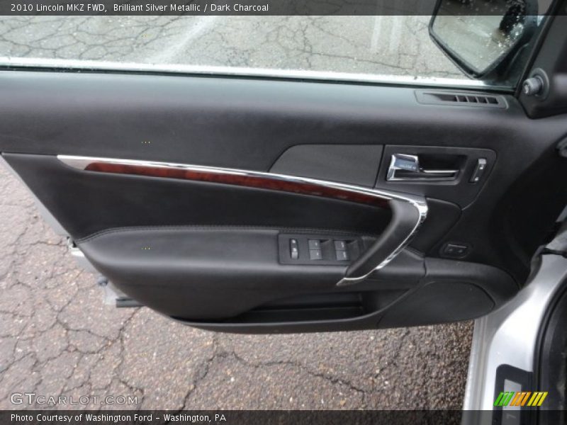 Brilliant Silver Metallic / Dark Charcoal 2010 Lincoln MKZ FWD