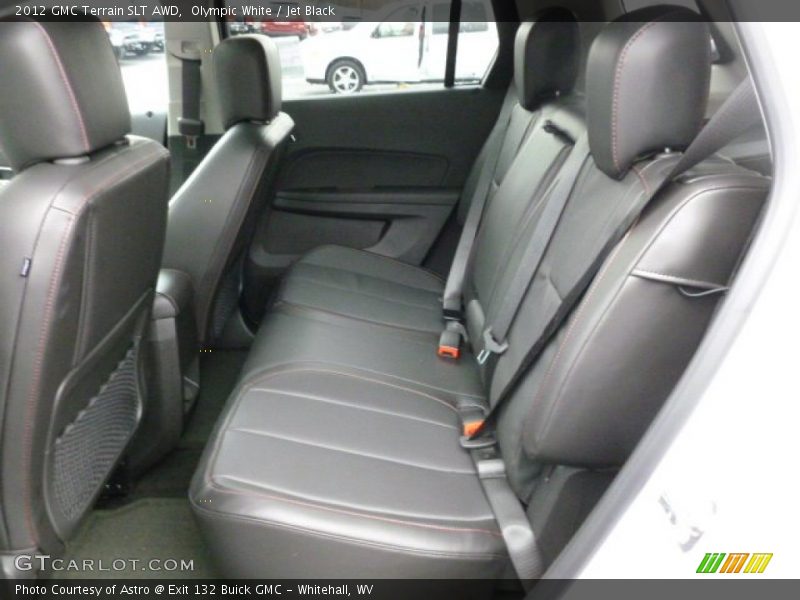 Olympic White / Jet Black 2012 GMC Terrain SLT AWD