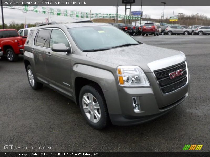 Steel Gray Metallic / Jet Black 2012 GMC Terrain SLE