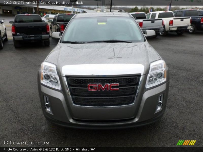 Steel Gray Metallic / Jet Black 2012 GMC Terrain SLE
