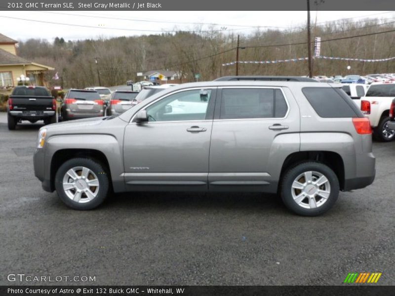 Steel Gray Metallic / Jet Black 2012 GMC Terrain SLE