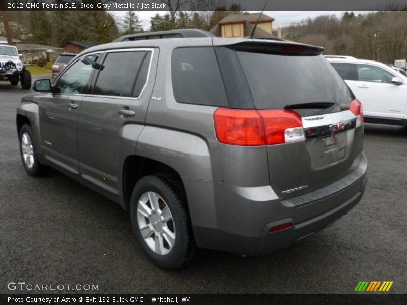 Steel Gray Metallic / Jet Black 2012 GMC Terrain SLE
