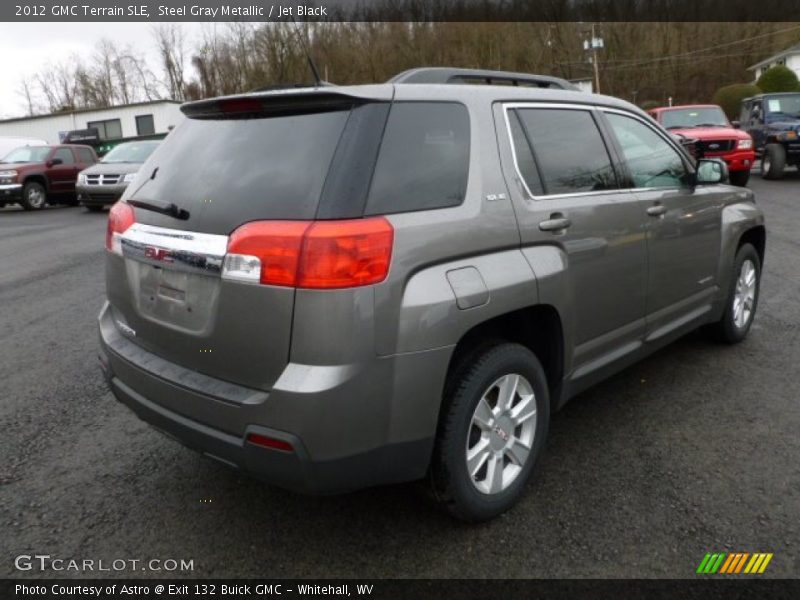 Steel Gray Metallic / Jet Black 2012 GMC Terrain SLE