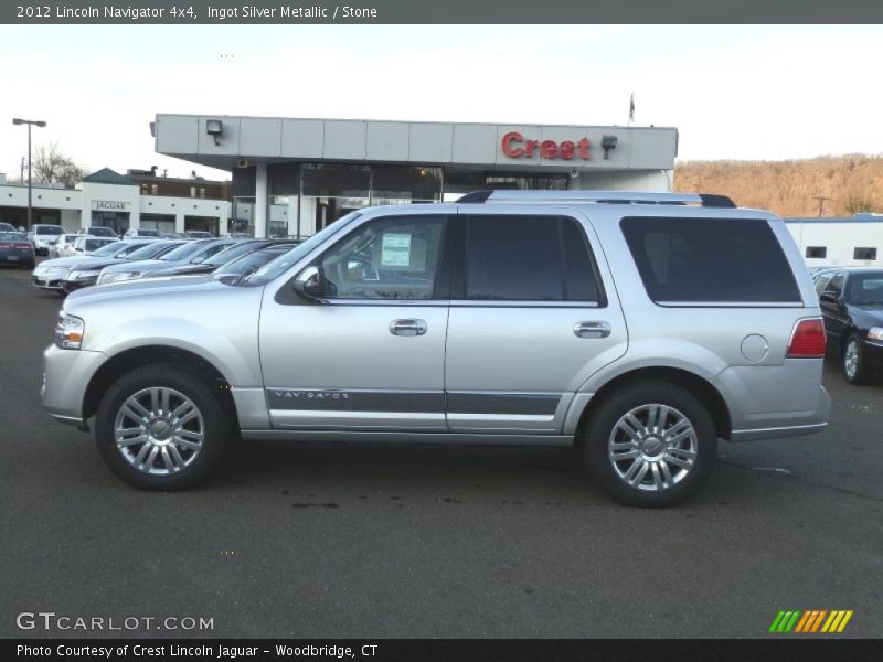 Ingot Silver Metallic / Stone 2012 Lincoln Navigator 4x4