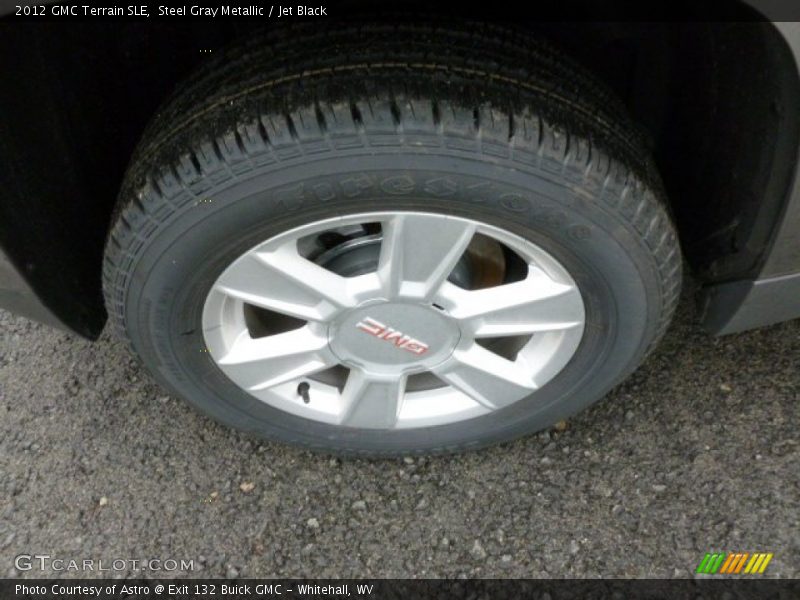 Steel Gray Metallic / Jet Black 2012 GMC Terrain SLE
