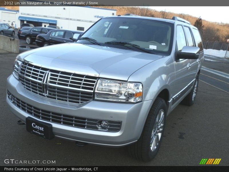 Ingot Silver Metallic / Stone 2012 Lincoln Navigator 4x4