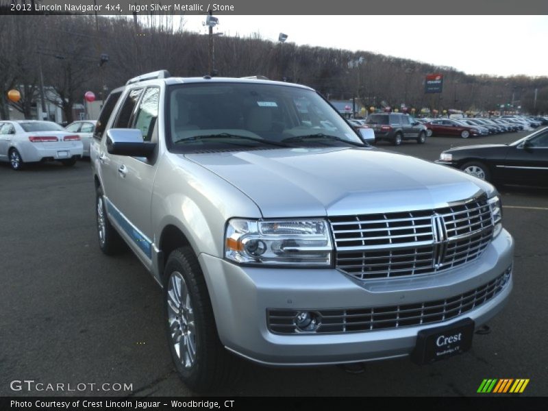 Ingot Silver Metallic / Stone 2012 Lincoln Navigator 4x4