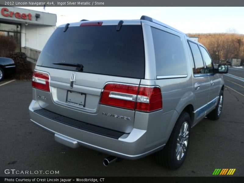 Ingot Silver Metallic / Stone 2012 Lincoln Navigator 4x4