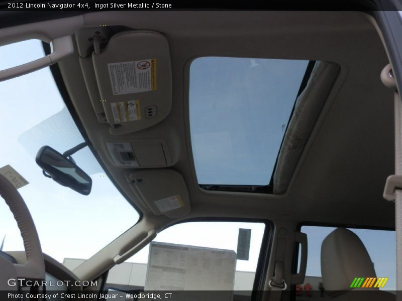 Ingot Silver Metallic / Stone 2012 Lincoln Navigator 4x4