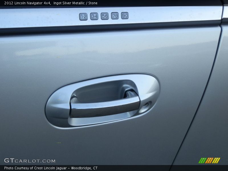 Ingot Silver Metallic / Stone 2012 Lincoln Navigator 4x4