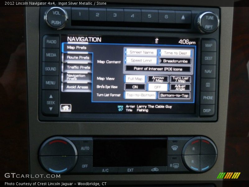 Ingot Silver Metallic / Stone 2012 Lincoln Navigator 4x4