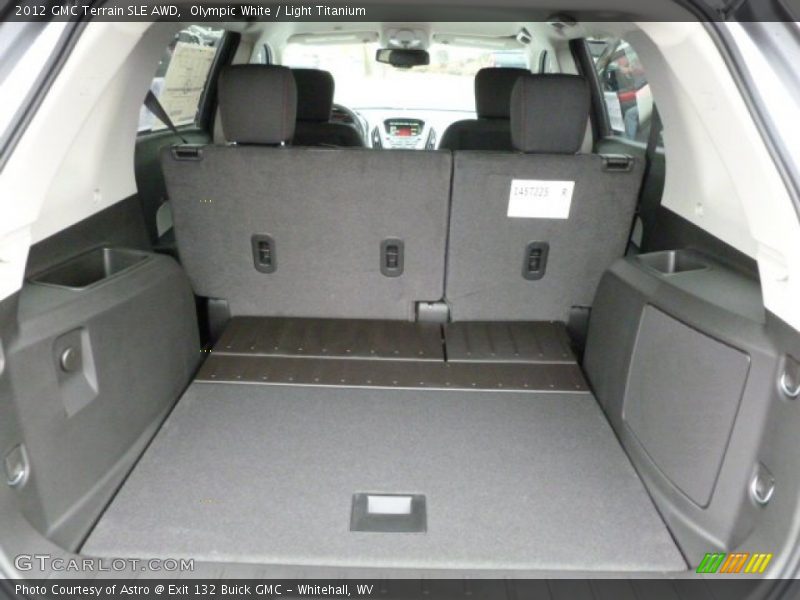 Olympic White / Light Titanium 2012 GMC Terrain SLE AWD