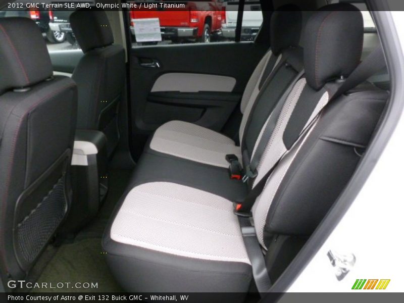Olympic White / Light Titanium 2012 GMC Terrain SLE AWD