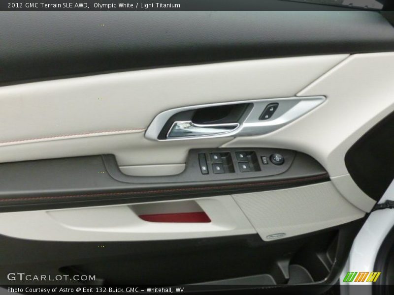 Olympic White / Light Titanium 2012 GMC Terrain SLE AWD