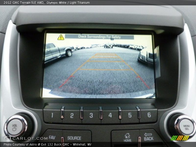 Olympic White / Light Titanium 2012 GMC Terrain SLE AWD